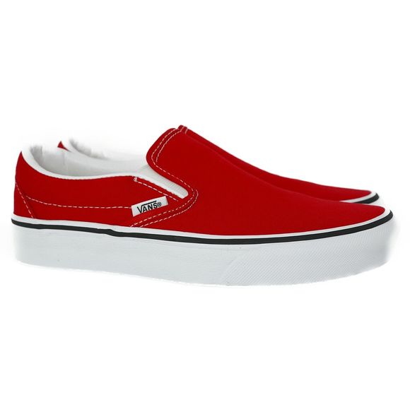 Vans Other - VN0A4BV3JV61 VANS Classic Slip-On (Red) Unisex Adult Men Size 4 | Women Size 5.5